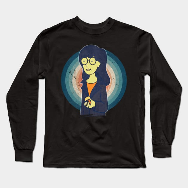 Graphic Daria Funny Gift Long Sleeve T-Shirt by QueenSNAKE